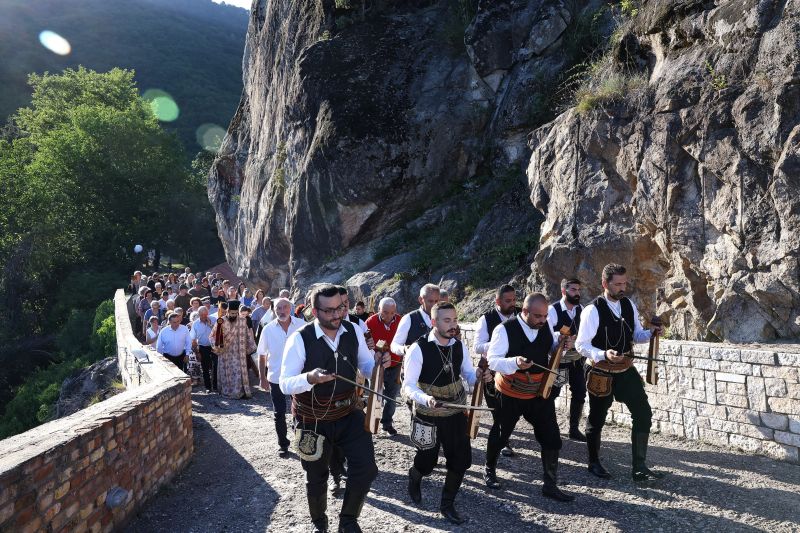 Λείψανα των Αγίων Τεσσαράκοντα στα Μακεδονικά Μετέωρα